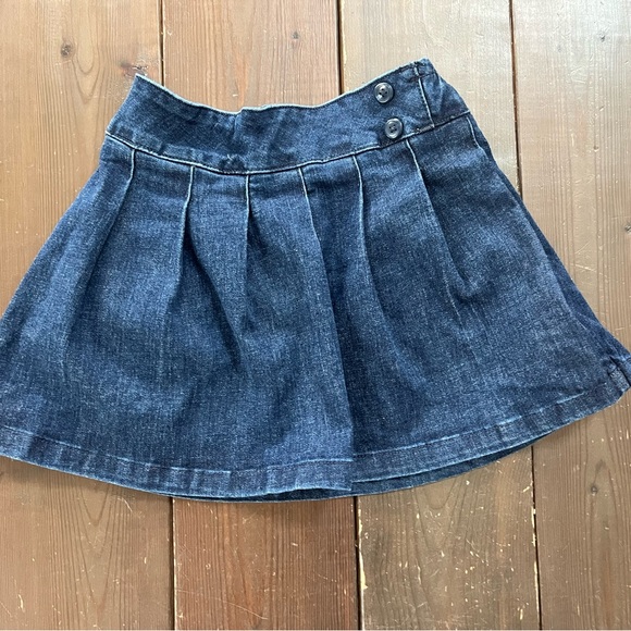Size 5 5T Cat & Jack jeggings Jeans Denim Pleated Jean skort bundle - Picture 4 of 5